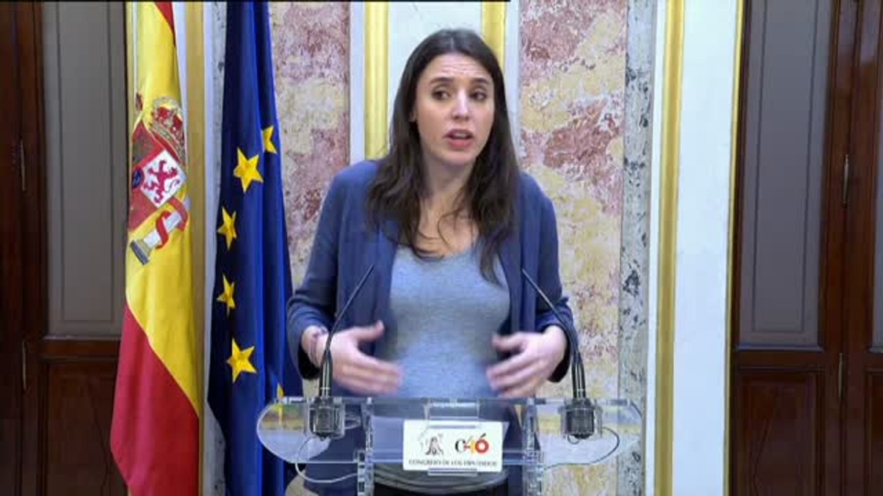 Montero: "Seguiremos estando tan enfrente de esos Presupuestos mañana como lo estamos hoy"