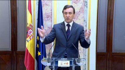 Hernando sobre el PNV: "Yo espero que sean sencillamente coherentes"