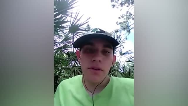 Escalofriantes vídeos del autor de la matanza en el instituto de Florida