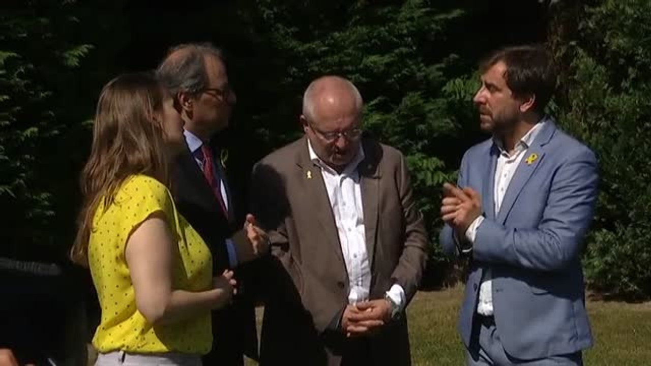 Torra asegura que su objetivo es restaurar el "gobierno legítimo" de Puigdemont