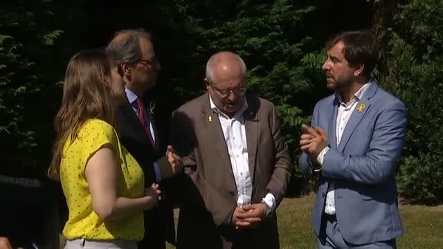 Torra asegura que su objetivo es restaurar el gobierno legítimo de Puigdemont