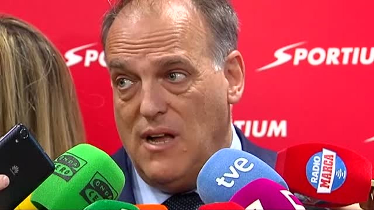 Tebas sobre el Huesca- Nàstic: "Saltaron las alarmas pero no significa que esté amañado"
