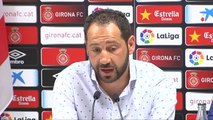 Pablo Machín se despide del Girona: 