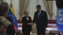 Maduro dice que visita de Michelle Bachelet fue 