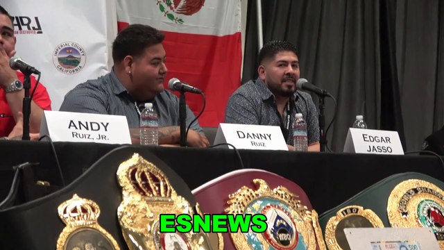 Andy Ruiz - People Are Buying So Much Food He's Getting Out Of Shape