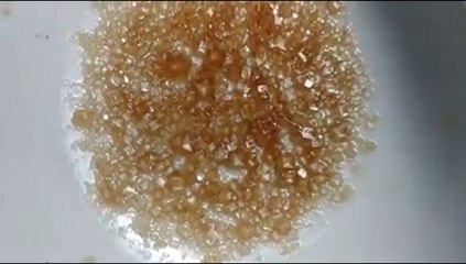 Nước mắm kết tủa thành những tinh thể tuyệt đẹp