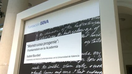 La "monstruosa progenie" de 'Frankenstein' protagoniza una conferencia de la historiadora Isabel Burdiel en la Fundación BBVA