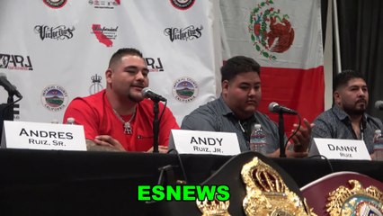 First Thing Andy Ruiz Did After Joshua Fight Buy His Mom A Car