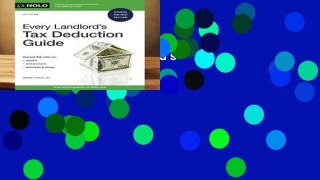Full E-book Every Landlord s Tax Deduction Guide  For Online