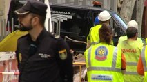 Recuperado el cadáver de uno de los dos obreros desaparecidos en el derrumbe de Madrid