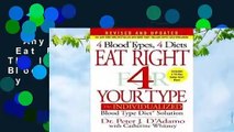 Any Format For Kindle  Eat Right 4 Your Type: The Individualized Blood Type Diet Solution by