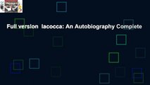 Full version  Iacocca: An Autobiography Complete