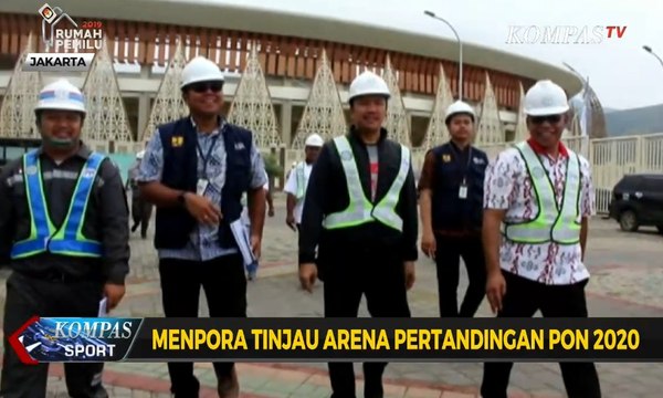 Menpora Optimistis Venue PON Selesai Tepat Waktu
