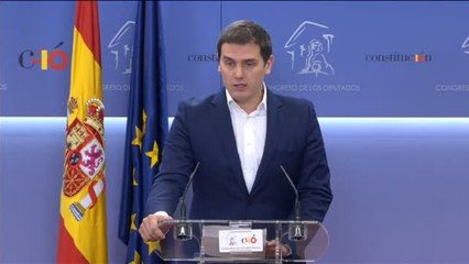 Rivera asegura que "hay un antes y un después" tras la sentencia Gürtel con el Gobierno