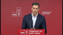 Pedro Sánchez pide a Unidos Podemos y a Cs que 