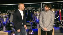 Iniesta se despide del Barça con un homenaje cargado de emociones