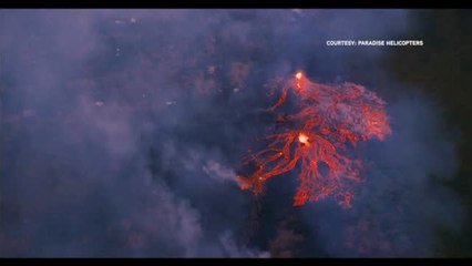 Ríos de lava procedentes del Kilauea avanzan por la isla
