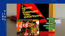 Full version  I Heard It Through the Grapevine: Rumor in African-American Culture  Best Sellers