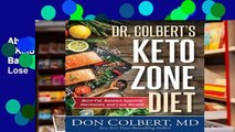 About For Books  Dr. Colbert s Keto Zone Diet: Burn Fat, Balance Appetite Hormones, and Lose