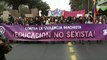 Universitarias chilenas desnudan sus torsos para exigir el fin de los abusos sexuales en los campus