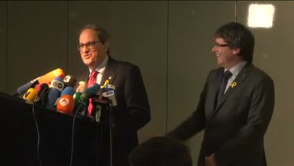 Torra acudirá a las tres cárceles con presos independentistas tras su visita a Puigdemont en Berlín
