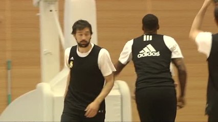 Penúltima sesión del Real Madrid antes de viajar a Belgrado