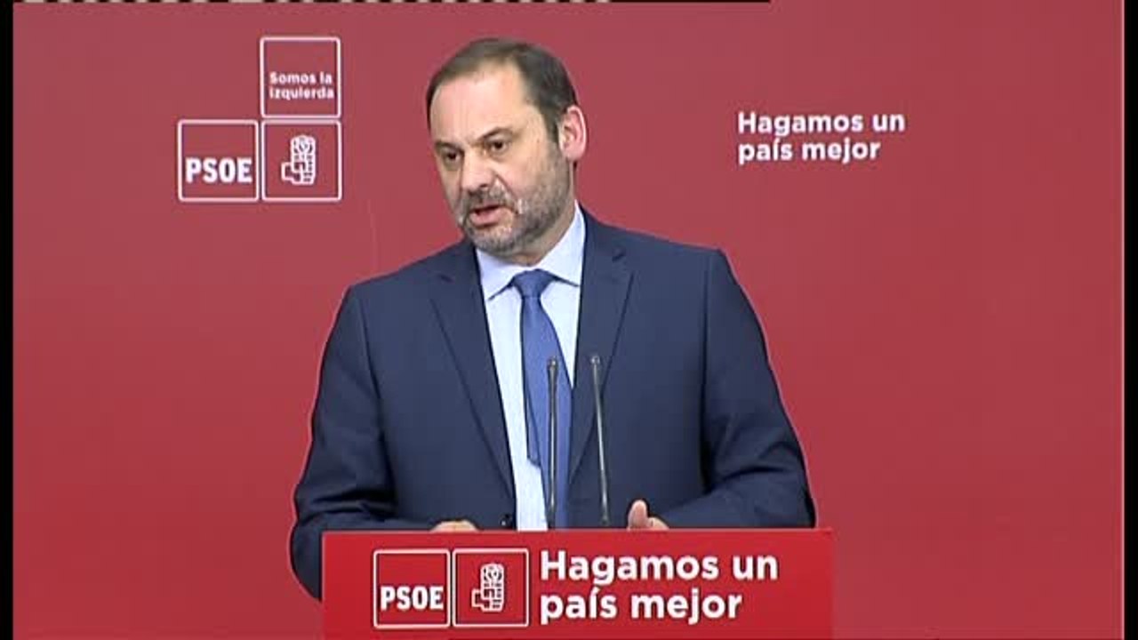 Investidura Torra.- El PSOE partidario de dar una respuesta "firme, serena y desprovista de ataques de histeria"