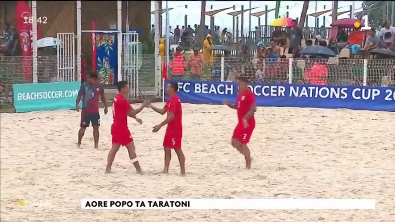 TH : Beach soccer : Tahiti s’impose 10 à 0 face à la Nouvelle Calédonie