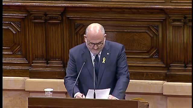Eduard Pujol (JxCat) felicita a Torra por su compromiso con la ambición republicana
