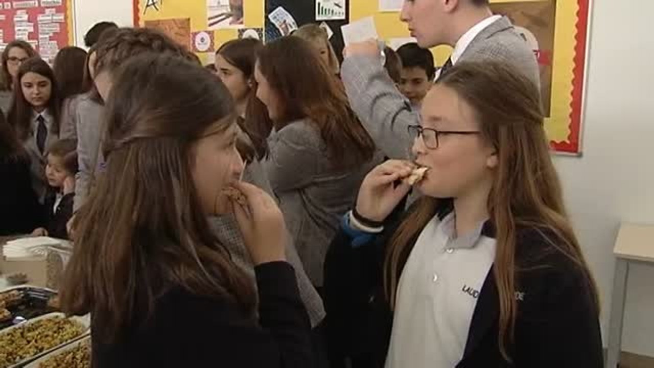 Grillos y gusanos en el menú del cole