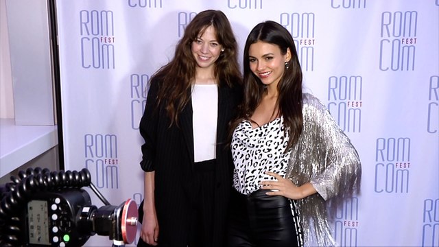 Analeigh Tipton, Victoria Justice 2019 Rom Com Fest “Summer Night” Screening Pink Carpet