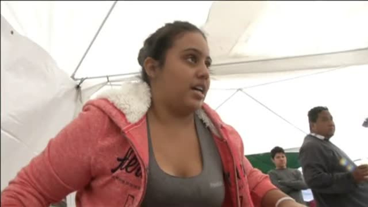 Casi un centenar de migrantes logra en tres días asilo en EEUU