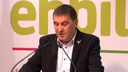 Otegi: "Seguimos siendo un pueblo que todavía no conoce ni la paz ni la libertad"
