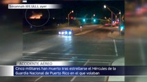 Cinco militares puertorriqueños han fallecido al estrellarse el avión en el que volaban en EEUU