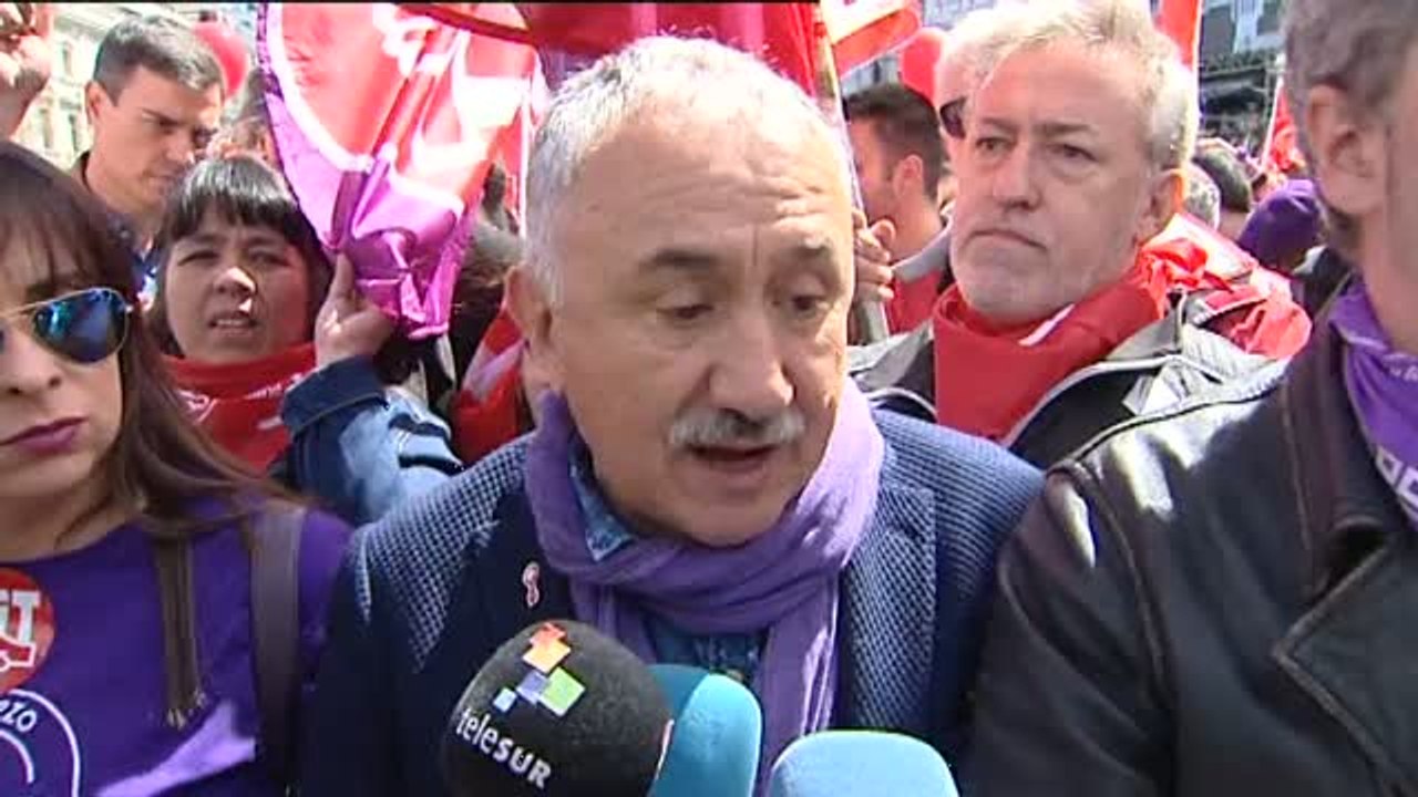 Los sindicatos claman en toda España por la mejora de las condiciones laborales