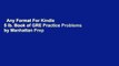 Any Format For Kindle  5 lb. Book of GRE Practice Problems by Manhattan Prep