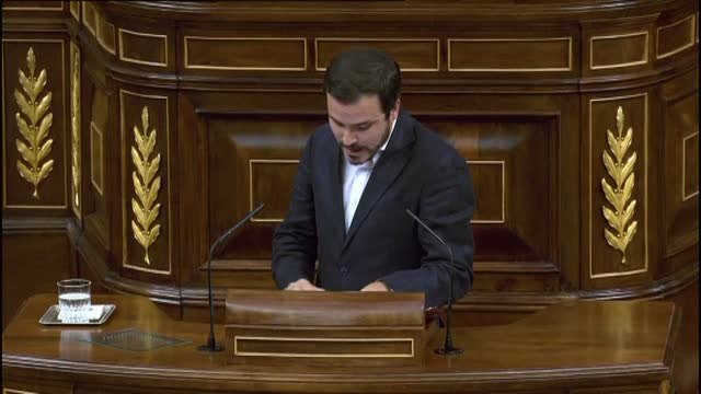 Garzón al PP: Se han traicionado ustedes con este acuerdo de última hora de las pensiones