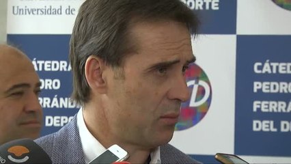 Lopetegui, "encantado" con el nivel de Iniesta: "Espero que lo mantenga en el Mundial"