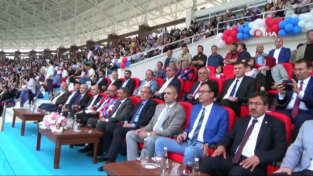 Spor Toto MAKÜ Stadyumunda ilk mezuniyet töreni