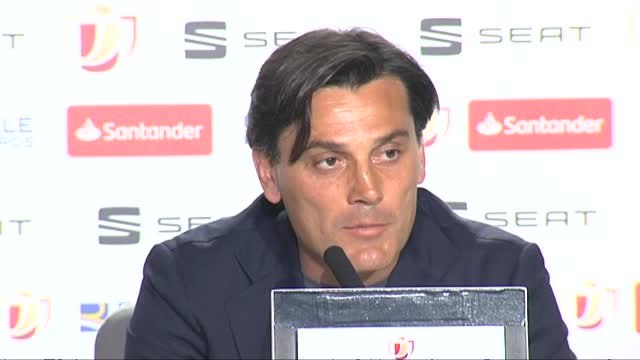 Montella: Tenemos una gran posibilidad de ganar una Copa contra un equipo formidable
