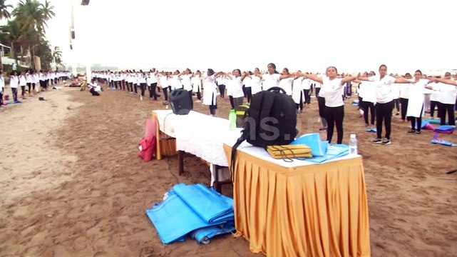 Taarak Mehta Ka Ooltah Chashmah Actor Shailesh Lodha Celebrate World Yoga Day