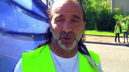 Martigues: les Gilets Jaunes se remobilisent au rond-point du Chat Noir