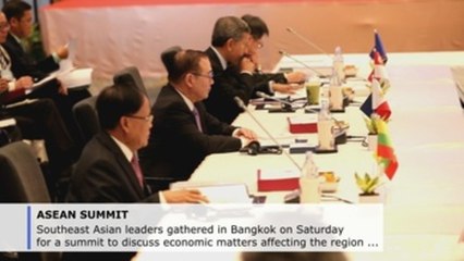 Southeast Asian leaders meet in Bangkok to talk free trade, sustainability