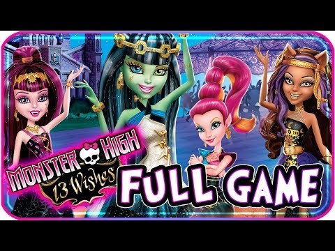 Monster High: 13 Wishes Full Game Longplay (Wii, WiiU, 3DS)