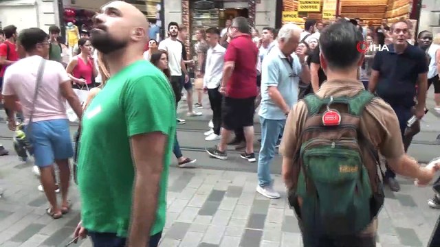 İstiklal Caddesi’nde faciaya ramak kala