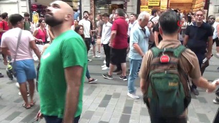 İstiklal Caddesi’nde faciaya ramak kala