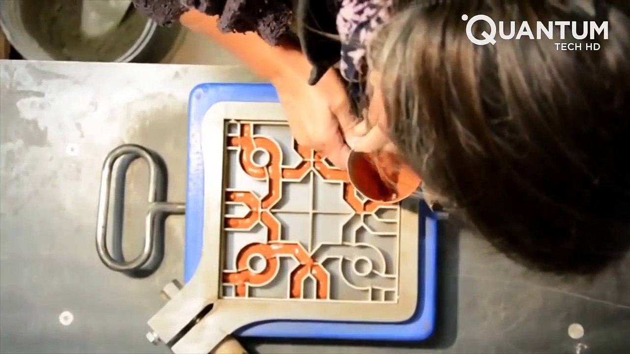 Amazing Creative Construction Workers Make Tiles and Bricks