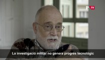 Arcadi Oliveres, sobre la investigació militar