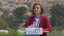 Cospedal tacha a Catalunya de dictadura y Sánchez acusa a Rivera de no ser de centro