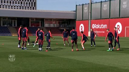 El Barça carga las pilas en la Ciudad Deportiva